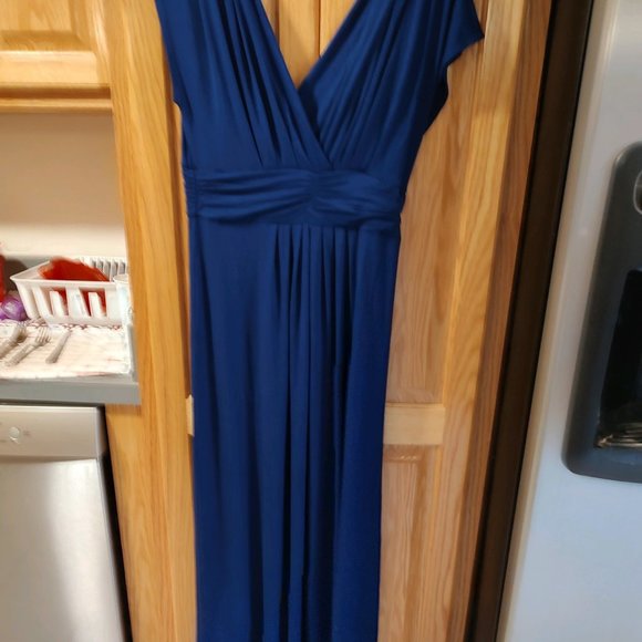 Iman Maxi Dress-Boho Chic Royal Blue-Medium - Picture 3 of 7